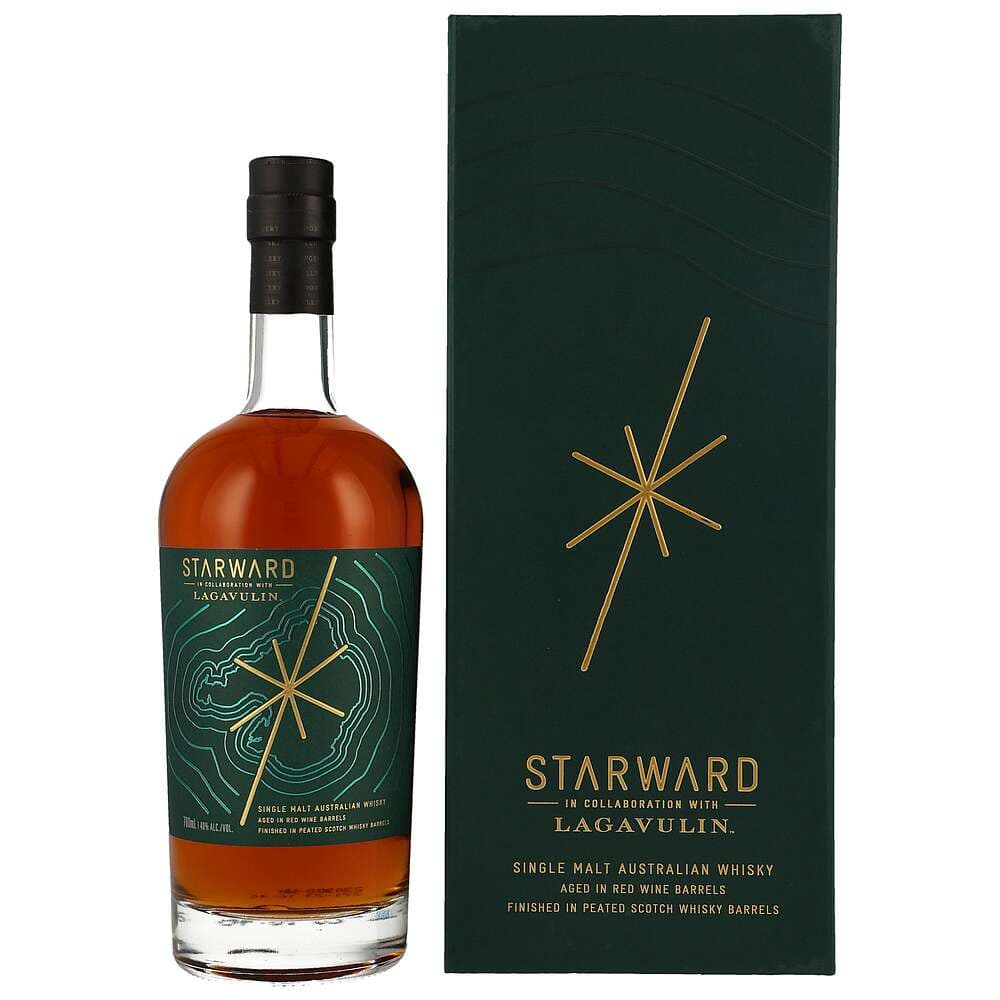 Starward x Lagavulin limited-edition whisky finished in peated casks lands UK March