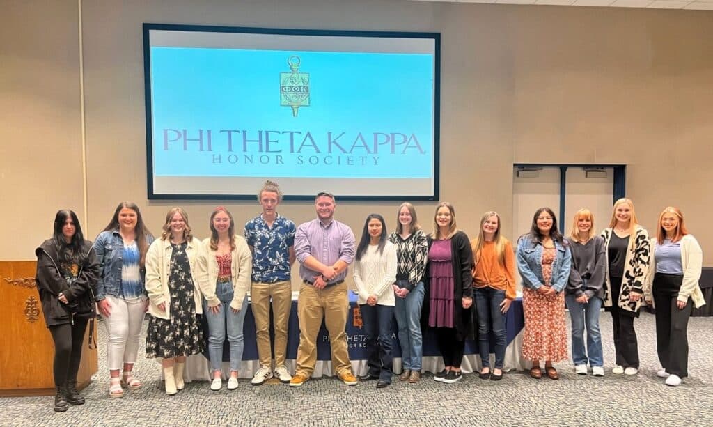 Local Students Inducted into Phi Theta Kappa, New Leaders Installed