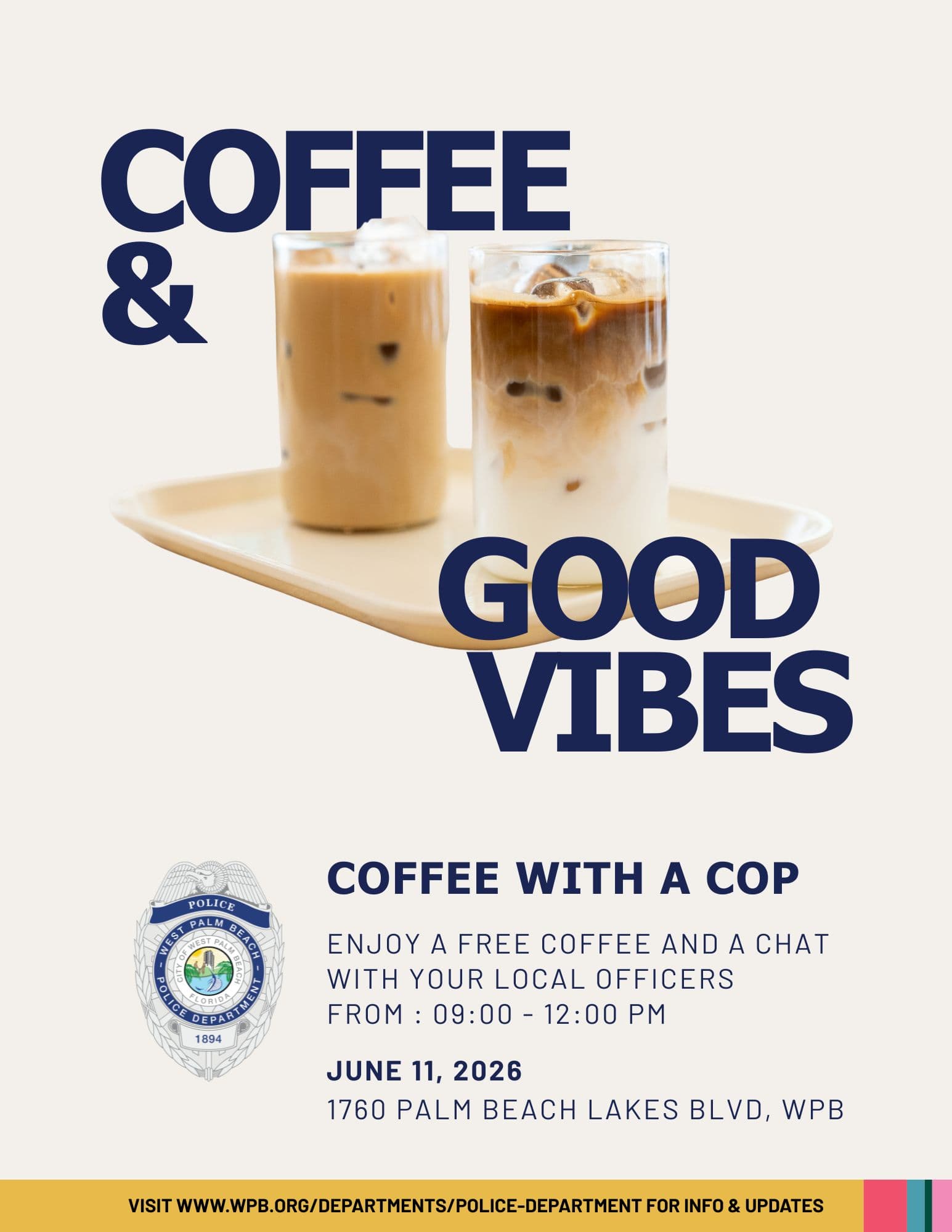 Lone Tree invites residents to Coffee with a Cop event June 10