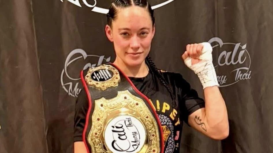 Sanger Officer Marisa Burkdoll Wins Second Muay Thai Title in San Diego