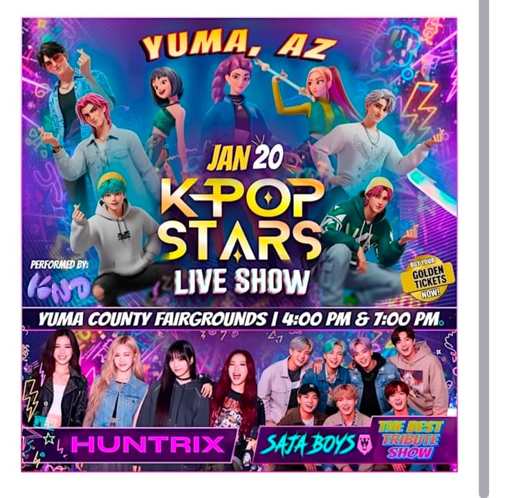K-pop tribute concert coming to Yuma County Fairgrounds
