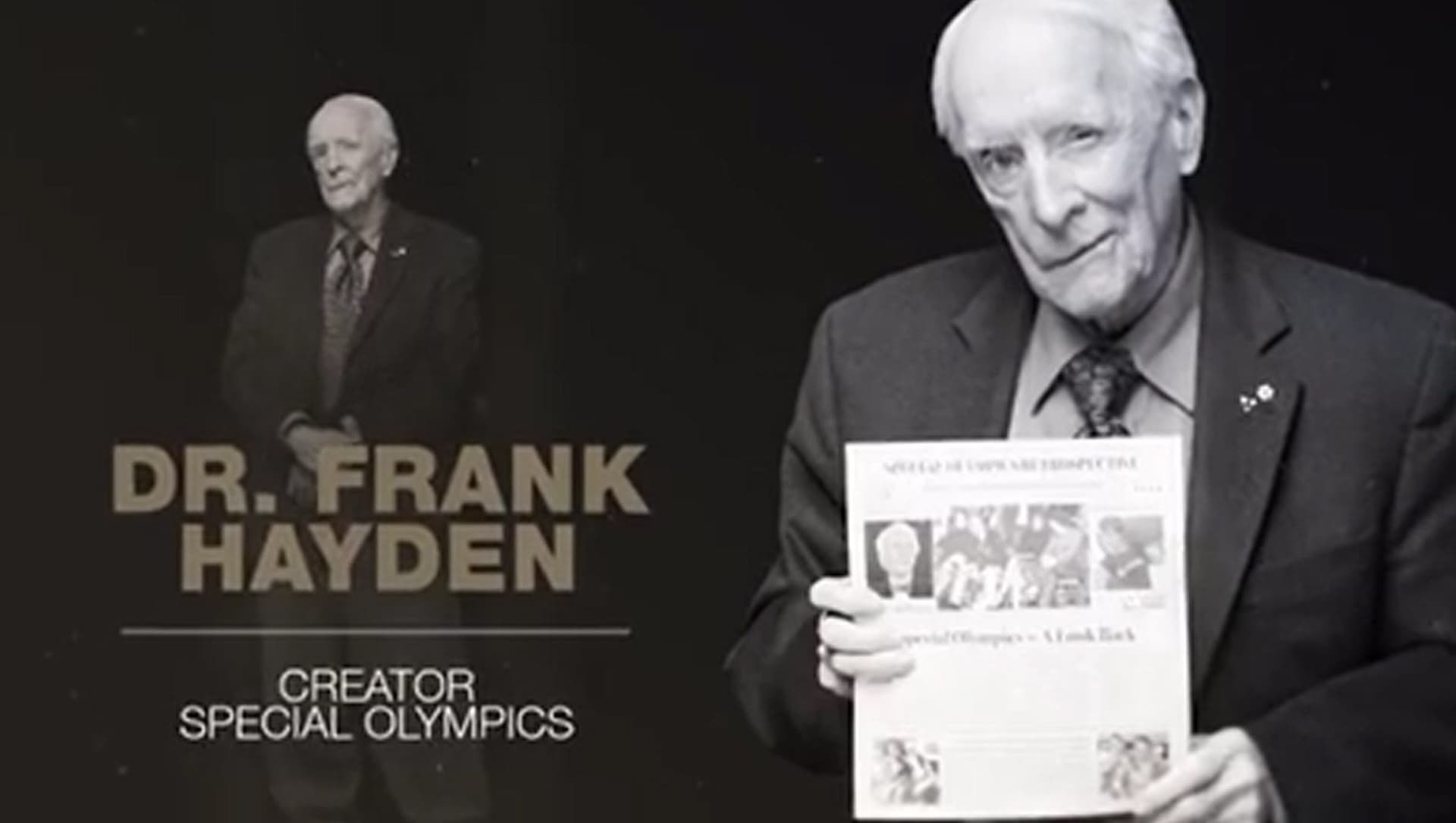Toronto scientist's research helped launch the Special Olympics