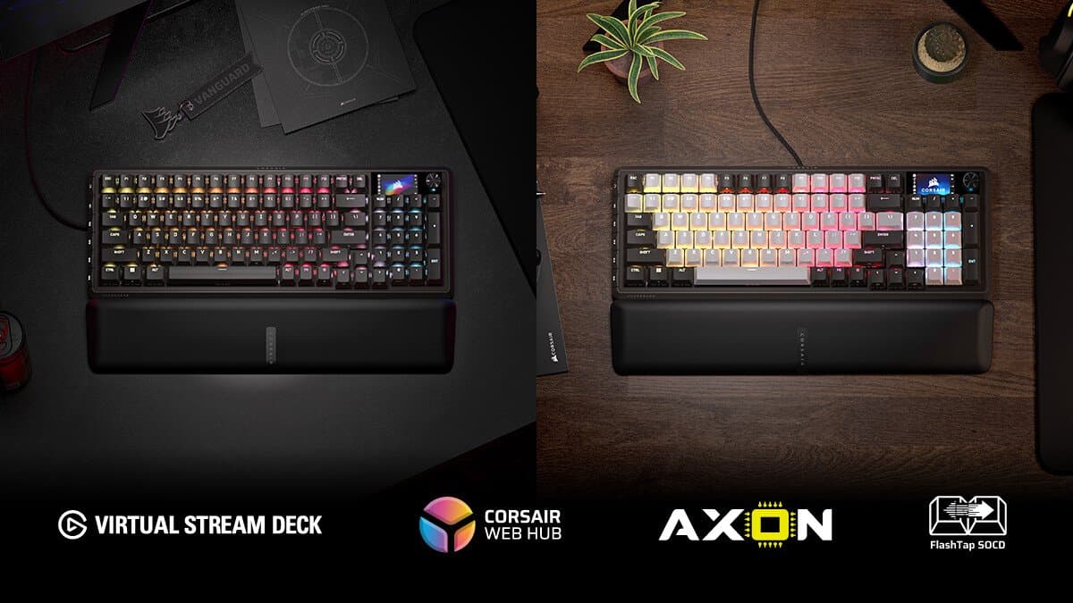 Corsair's GALLEON 100 SD combines Stream Deck controls with competitive keyboard