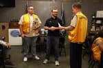 Gatesville Lions Club welcomes youth pastor Jeffrey Shonkwiler as new member