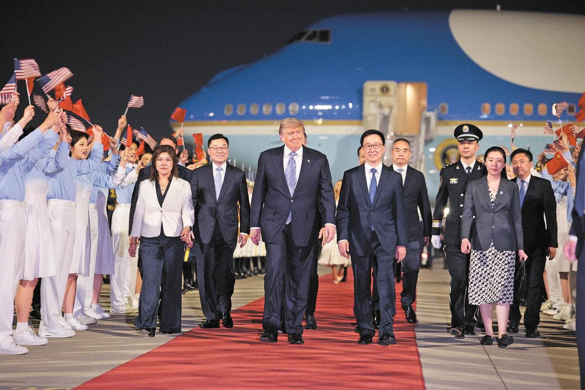 Trump arrives in Beijing for high-stakes summit with Xi Jinping