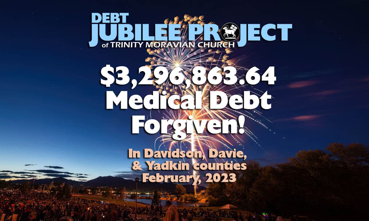 North Carolina church erases millions in local medical debt