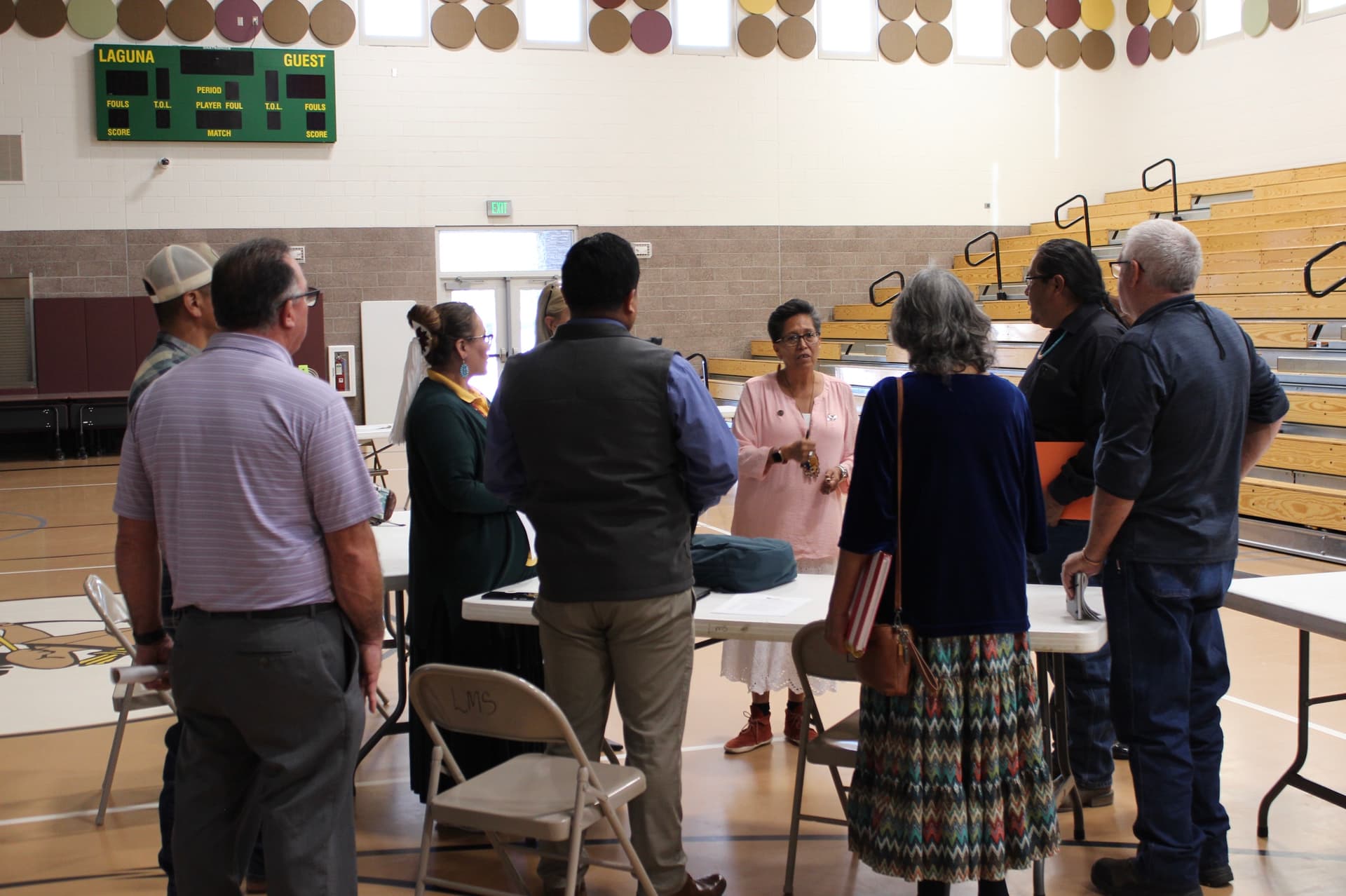Rep. Vasquez Visits Ramah Navajo School, Pushes Tribal Teacher Retirement Benefits