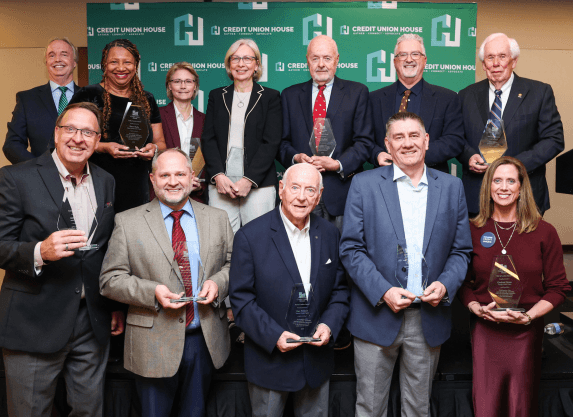 Jamestown Credit Union Leaders Schmitz, Sommerfeld Inducted into Hall of Leaders