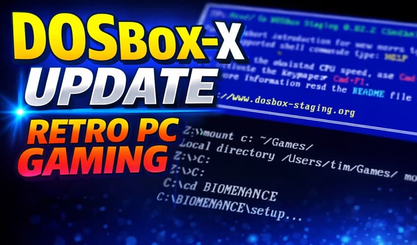 DOSBox-X March 2026 Update Fixes EXEPACK Errors, Adds Configurable BEL Duration