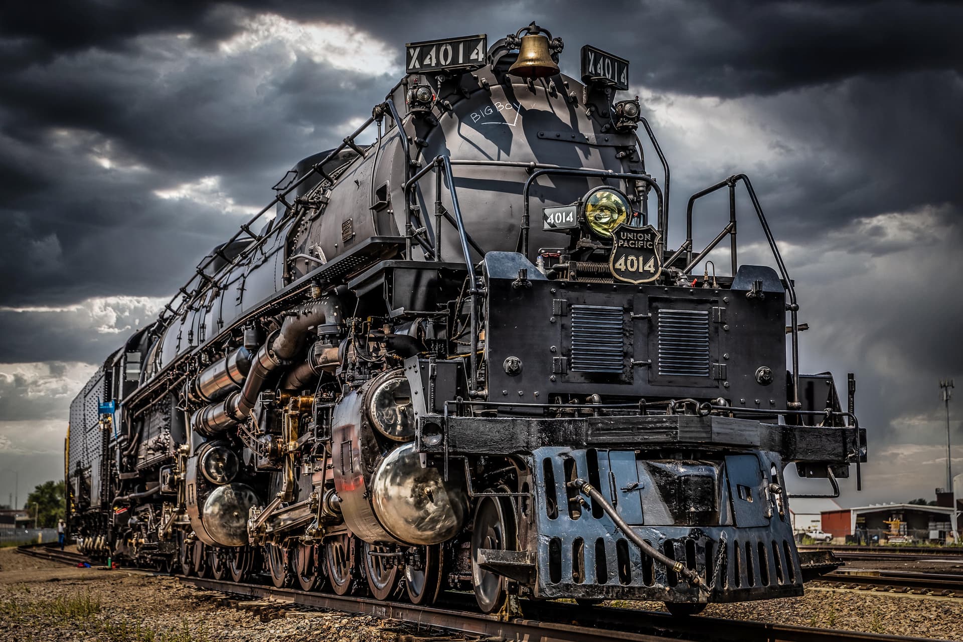 Big Boy No. 4014 Steam Locomotive Rolls Through Laramie on Coast-to-Coast Tour