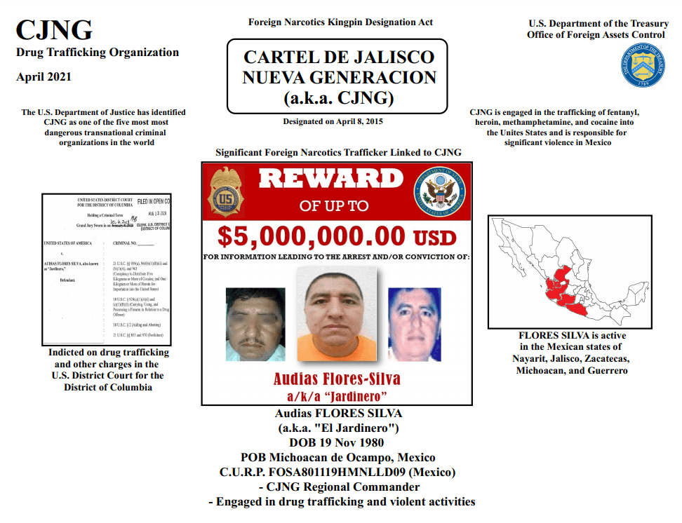 Mexican navy arrests alleged CJNG boss linked to U.S. charges