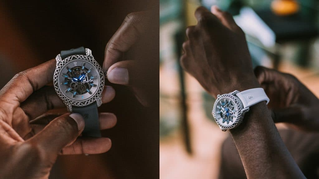 Los Angeles watch brand Parivas debuts 3D-printed Exo.1 timepiece