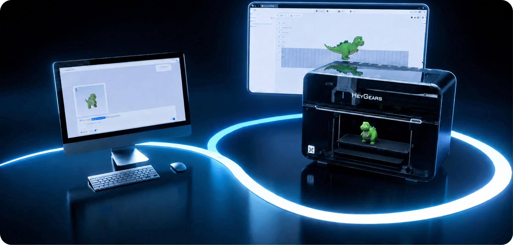 HeyGears opens reservations for full-color 3D and UV printer