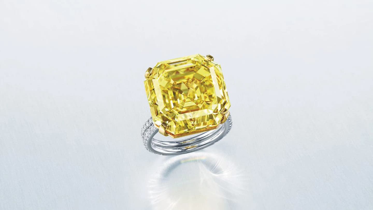 GIA explains what buyers should know about yellow diamond engagement rings