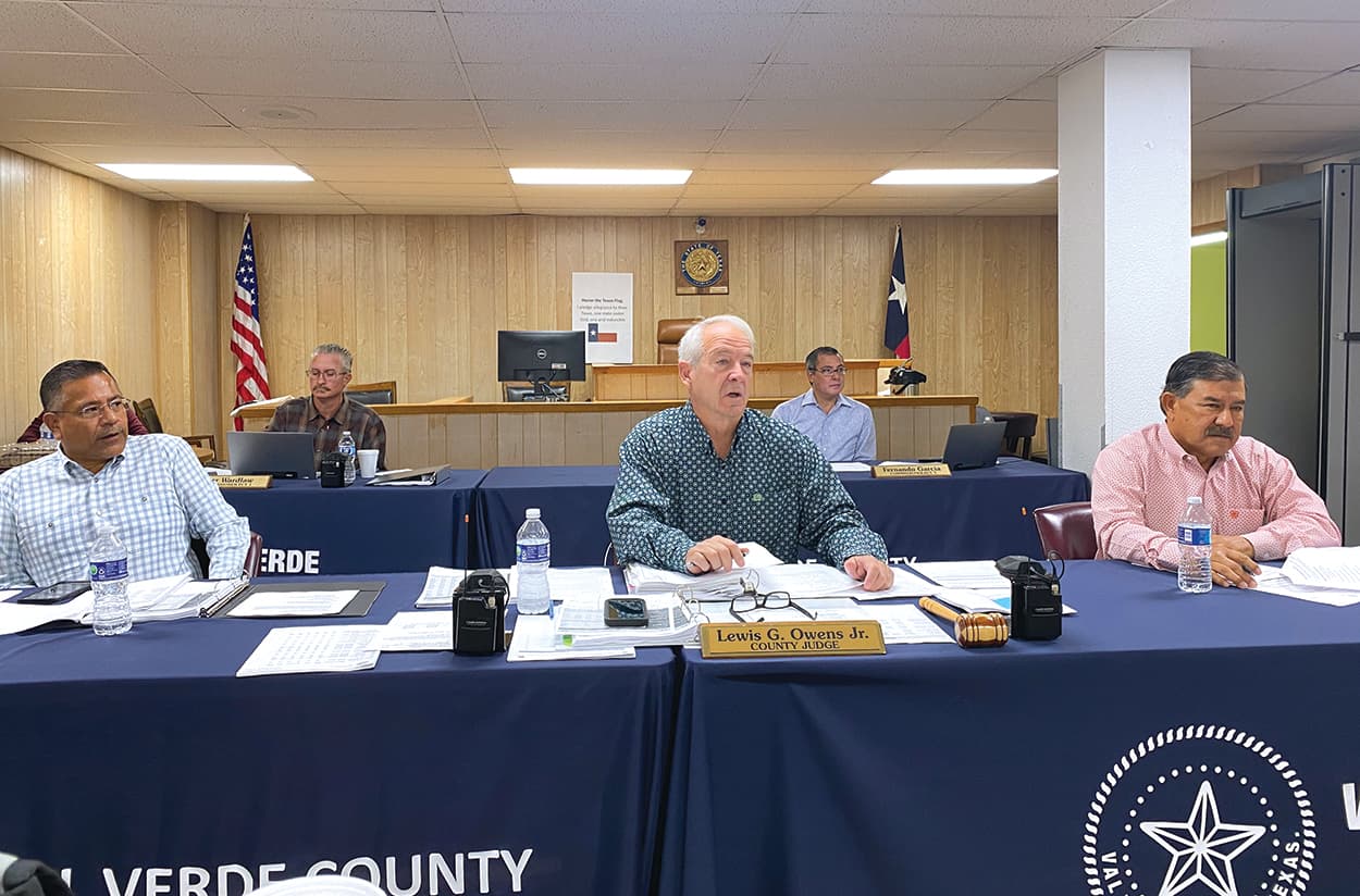 Val Verde Commissioners Court to Address Infrastructure, Personnel, and Surplus Items April 8