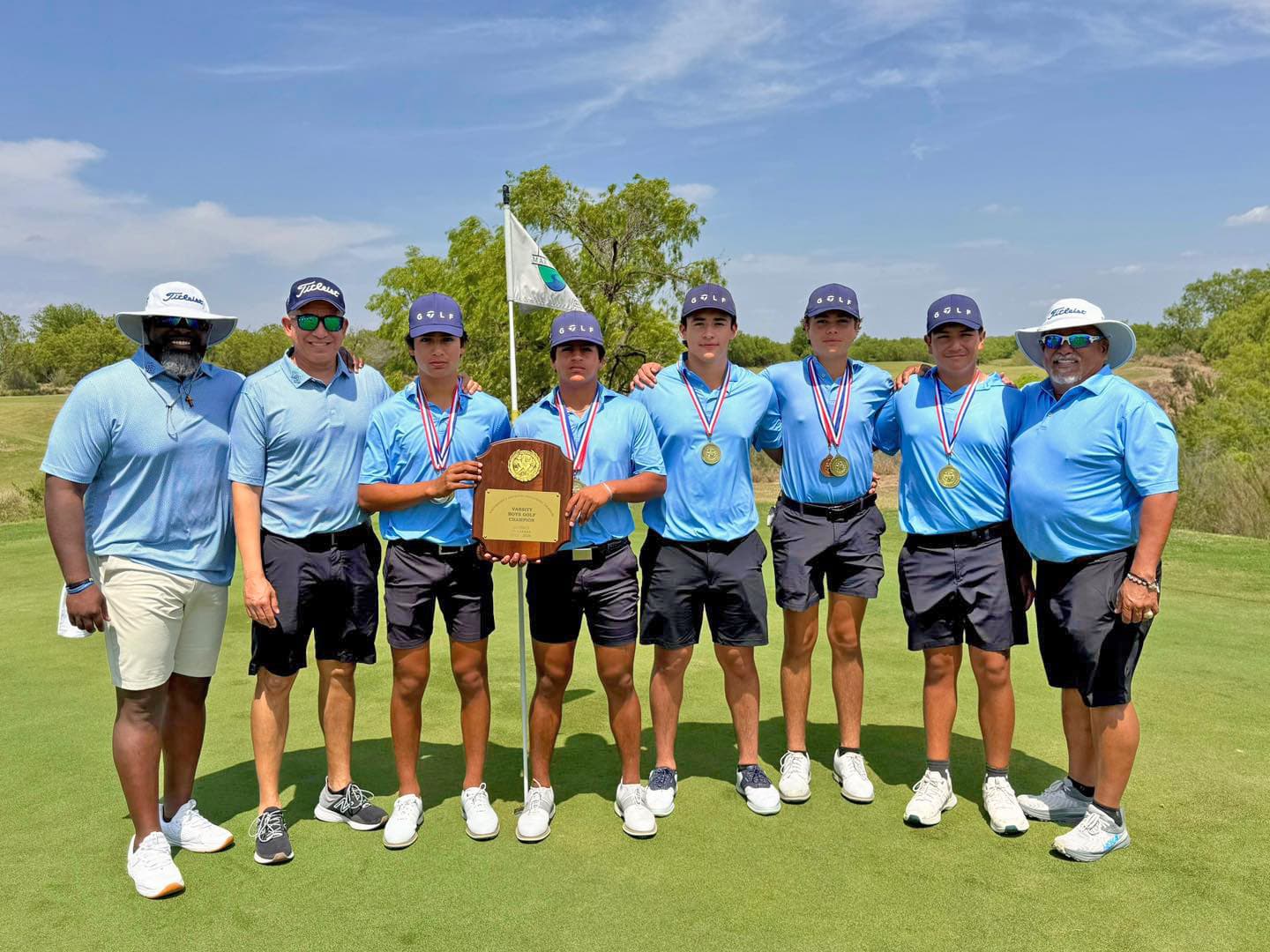Del Rio Rams win second straight district golf title, advance to regionals