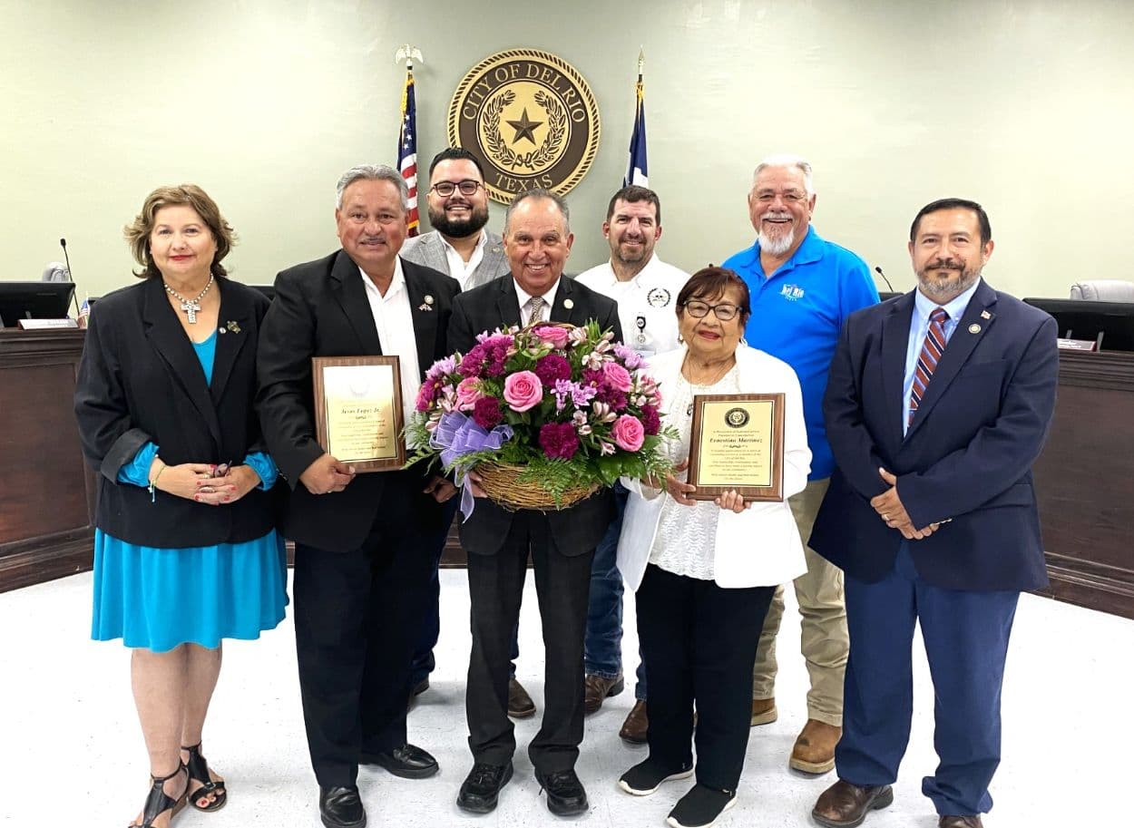 Del Rio council welcomes new members after election canvass, farewells two veterans