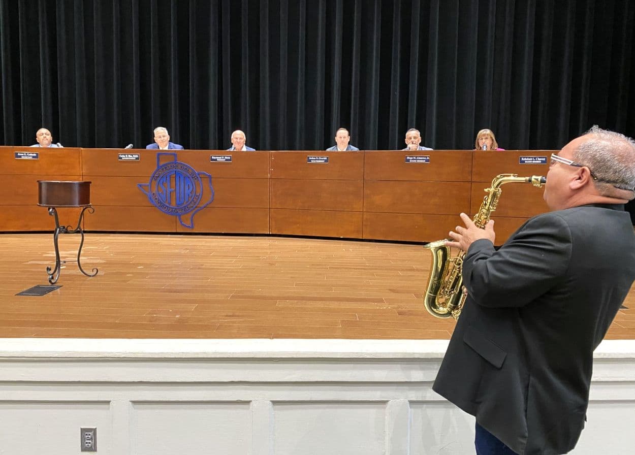 SFDR trustees honor Raymond P. Meza after 19 years of service