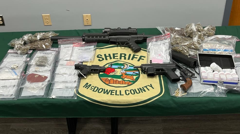 McDowell deputies seize meth, fentanyl, guns in Welch raid
