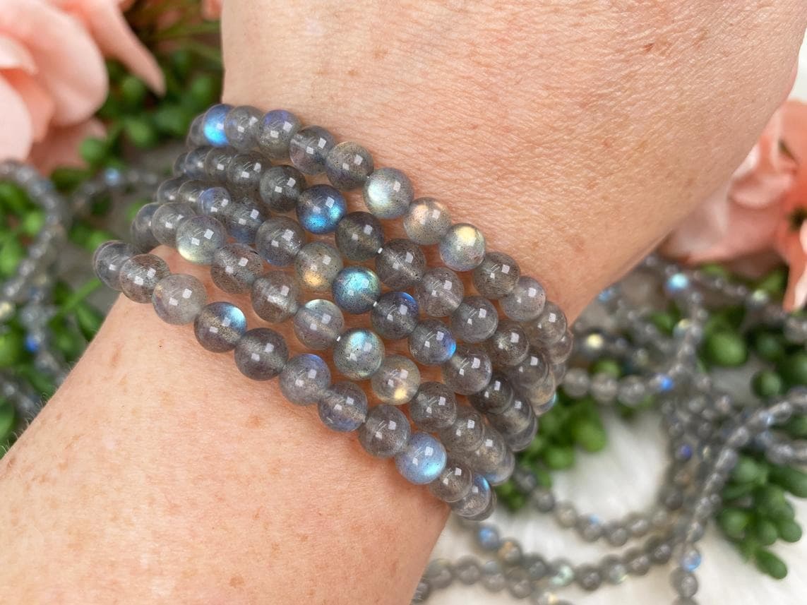 Stretch-beaded Bracelets, Mala Beads, Crystal Pendants Move Into Wardrobes With Personal Meaning