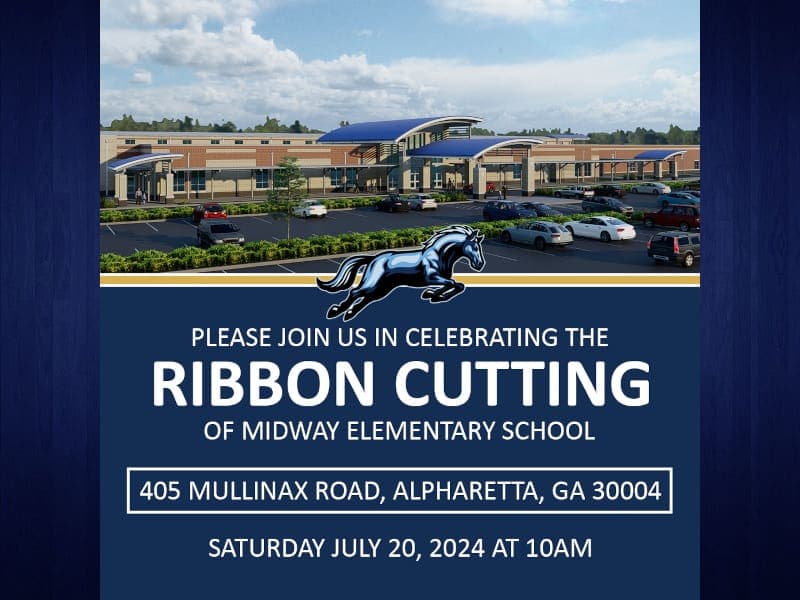 Forsyth County opens new Midway Elementary School building in Alpharetta