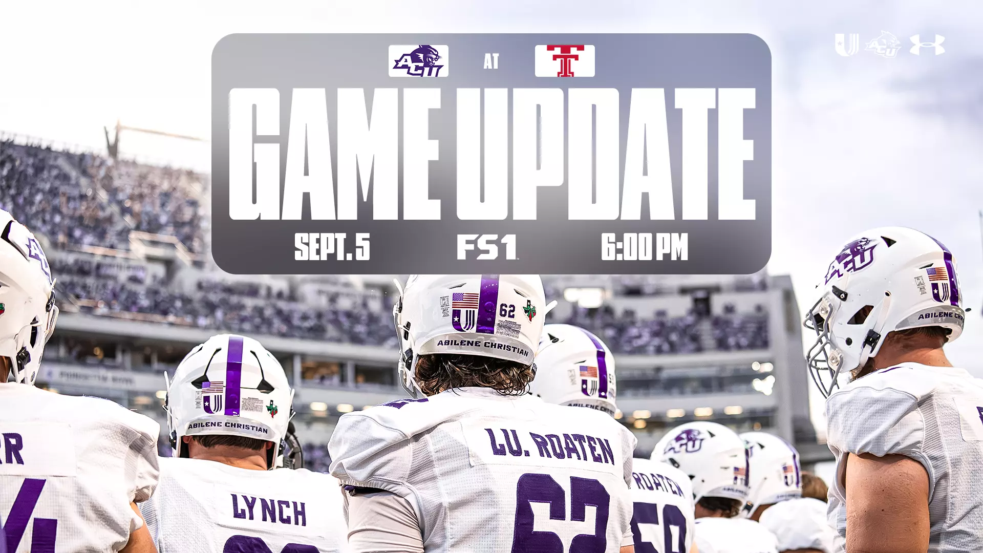 Abilene Christian lands FS1 kickoff at Texas Tech in 2026 schedule