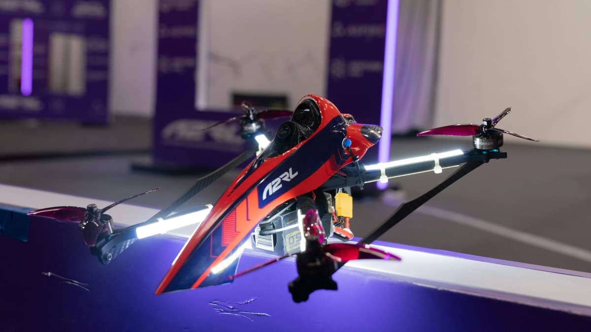 Monocular-only A2RL Drone Championship Debuts AI vs AI, Human Challenges at UMEX