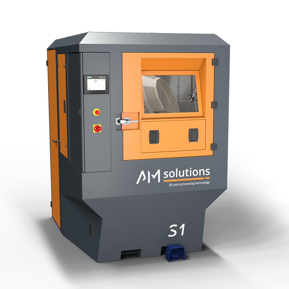 AM Solutions launches compact automated post-processing system for polymer parts