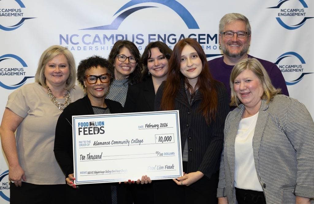 Alamance Community College Wins $10,000 to Fund Feeding Hungry Minds Program