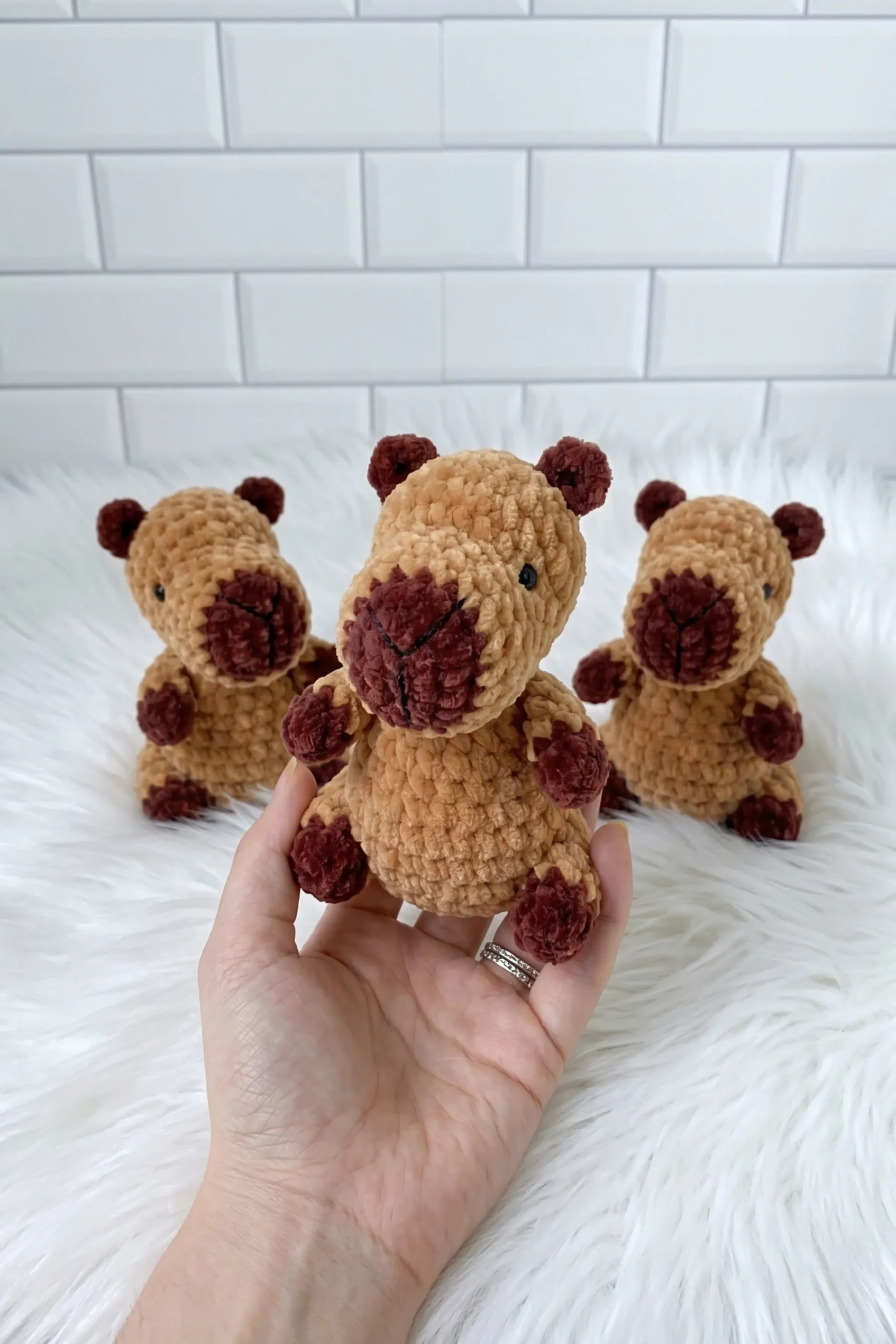 Baby Capybara Amigurumi Pattern Captures Crochet's Cute Animal Trend
