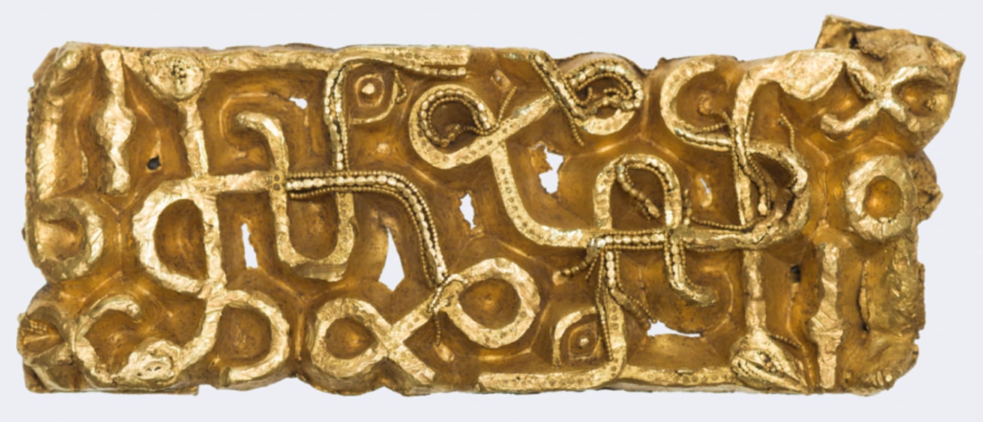 Hiker finds rare sixth-century gold sword fitting in southern Norway