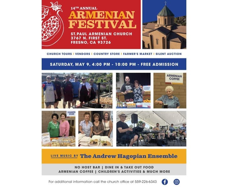 Armenian Festival returns to Fresno with food, music and family fun