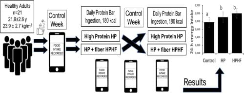 Protein bars raised calorie intake and body fat in a week