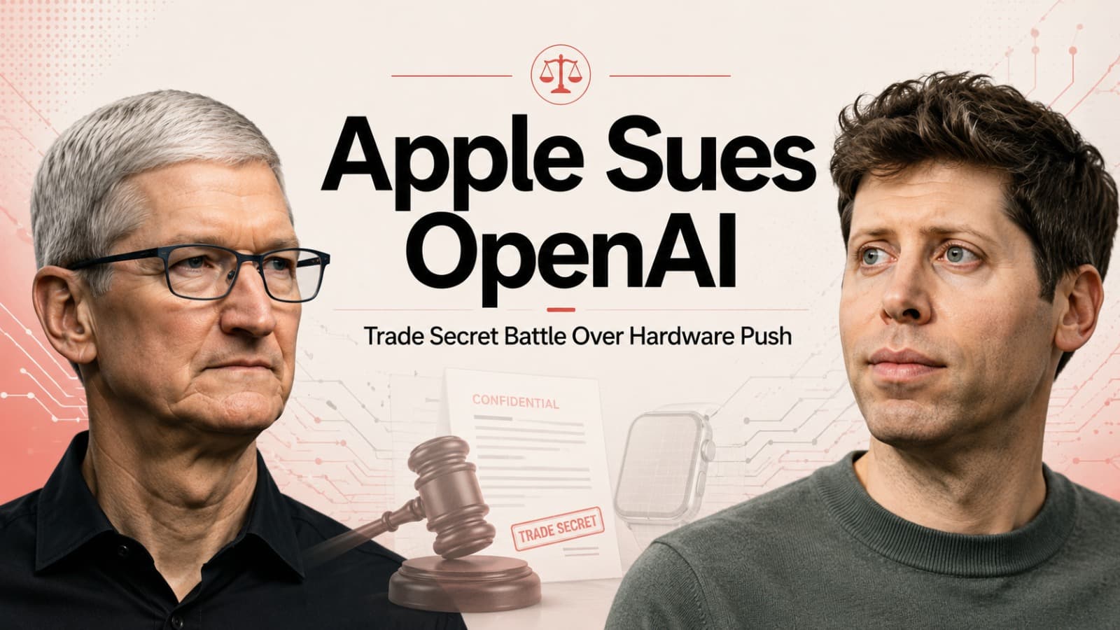 Apple sues OpenAI over trade secret theft in hardware push