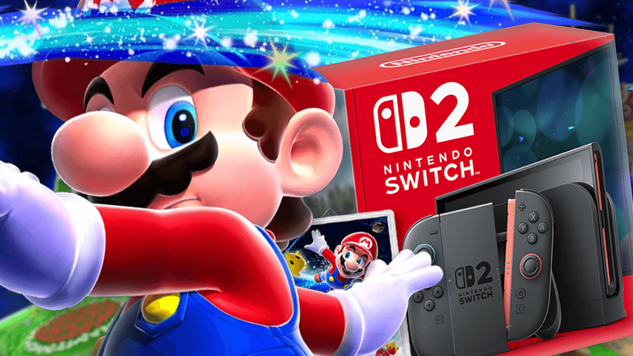Nintendo bundles Switch 2 with Super Mario Galaxy games for $20 off