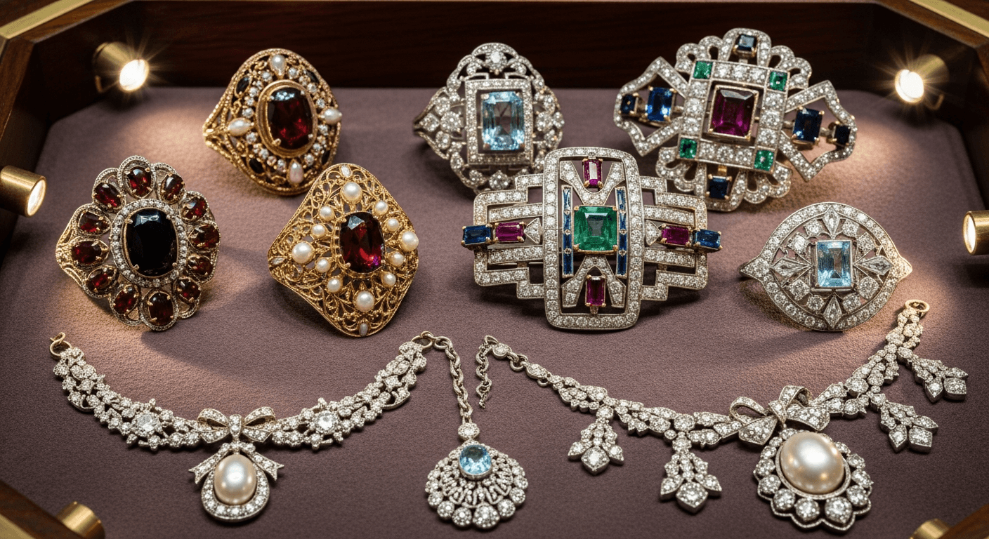 How to Identify, Authenticate, and Value Your Vintage Jewelry Pieces