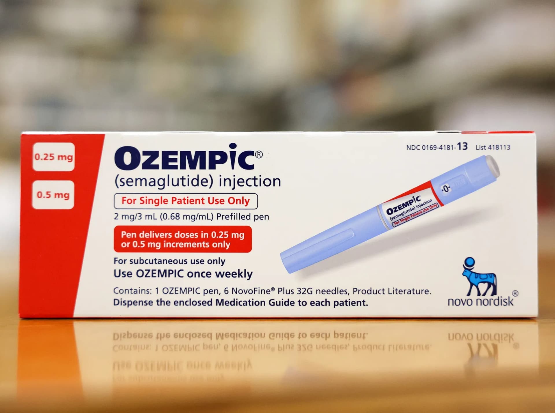 Apotex Wins First Tentative FDA Approval for Generic Ozempic Semaglutide Injection