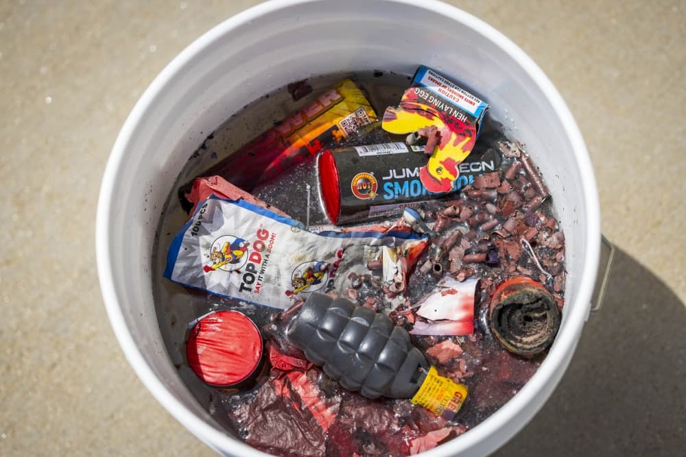 Cy-Fair Fire Department offers free buckets for fireworks disposal