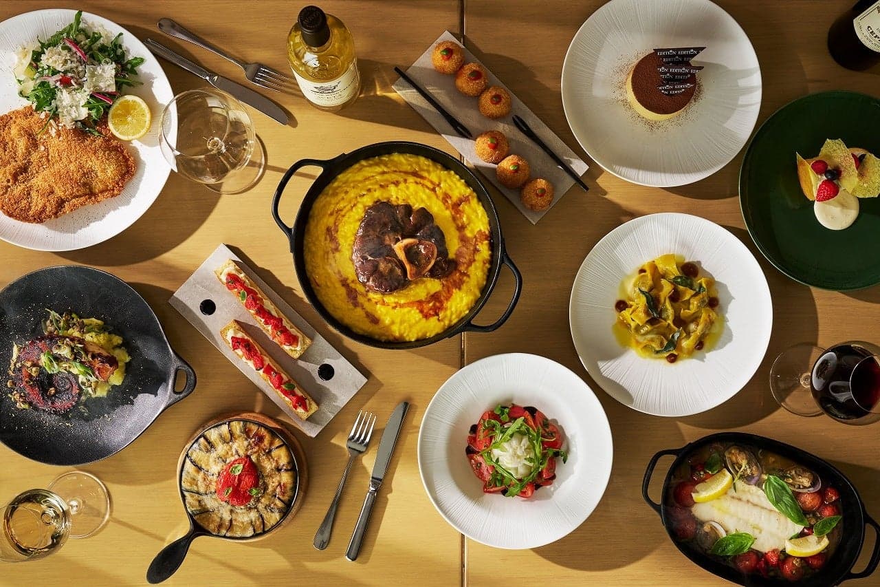 Sophie at EDITION relaunches as Italian trattoria with daily handmade pasta