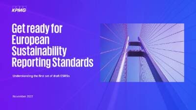 KPMG warns US companies still face evolving EU sustainability rules
