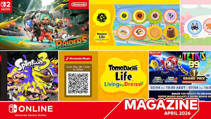 Nintendo Australia Spotlights Splatoon Raiders, Music Updates, and Member Rewards