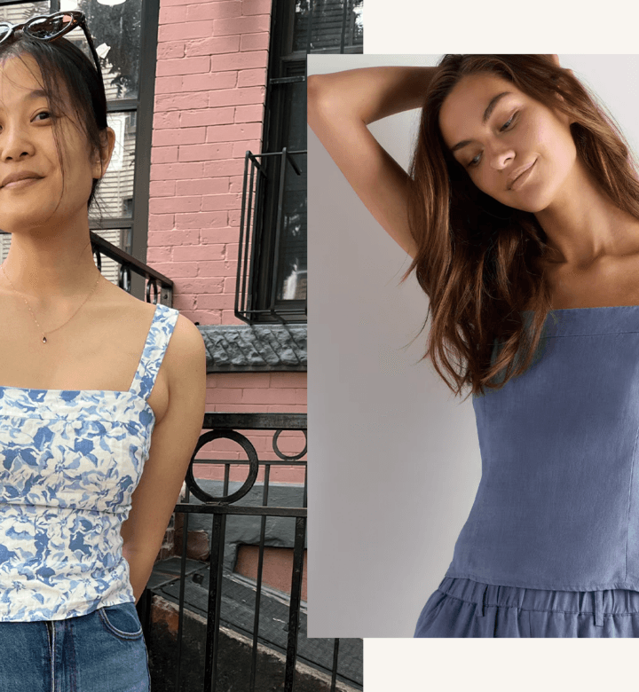 Quince’s $42 linen tank nails the coastal grandmother look