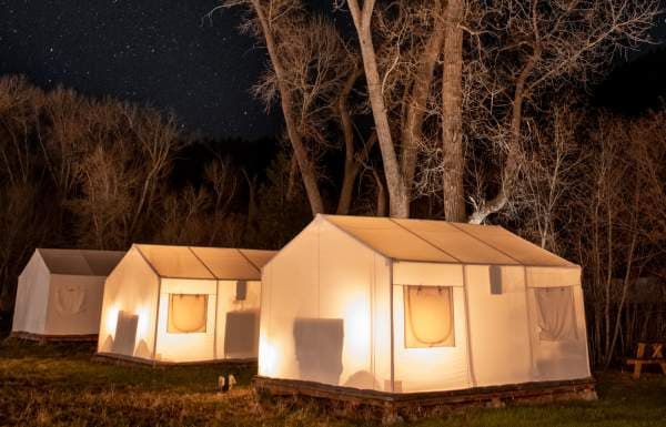New glamping resort draws crowds as Pecos River mining fears grow