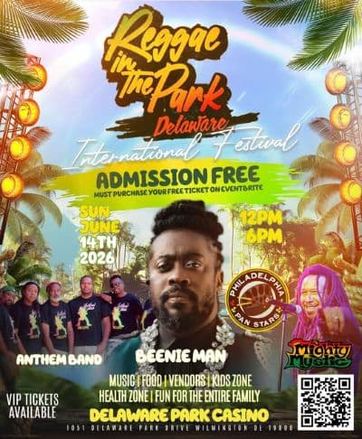 Beenie Man surprises fans with Mýa at Delaware reggae festival