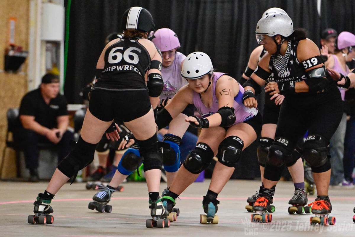 Cincinnati edges Vette City Venom 122-110 in tight WFTDA battle