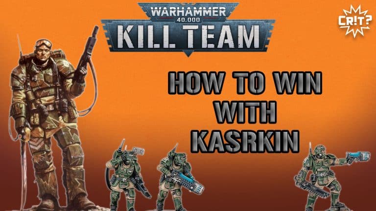 John from Can You Roll a Crit breaks down Kasrkin tactics and hobby choices