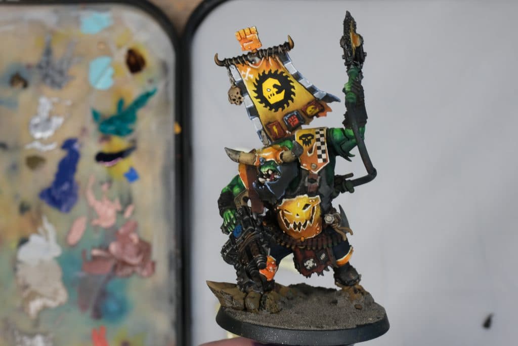 Keewa paints Armageddon Box Orks with fast Bad Moons techniques