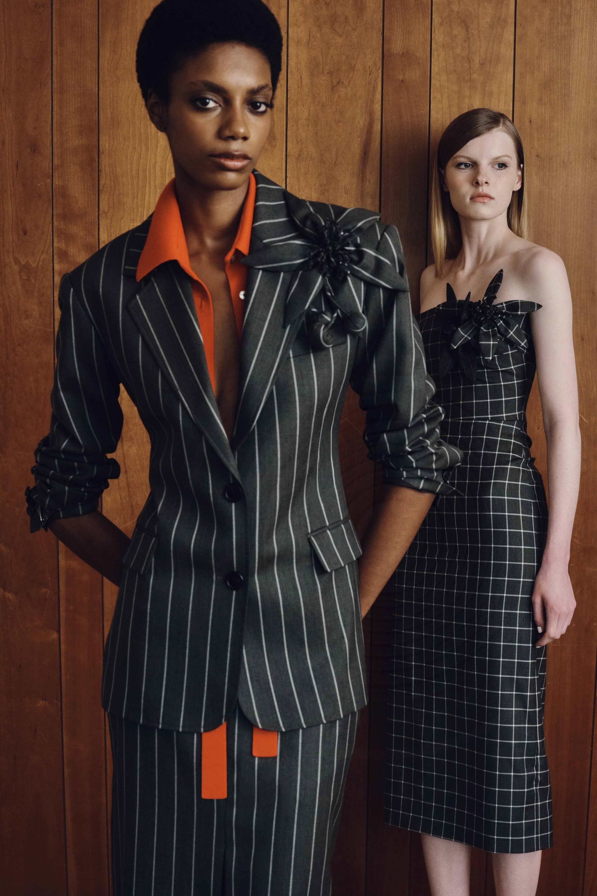 Monse Resort 2027 leans into masculine-feminine tension with sheer lace
