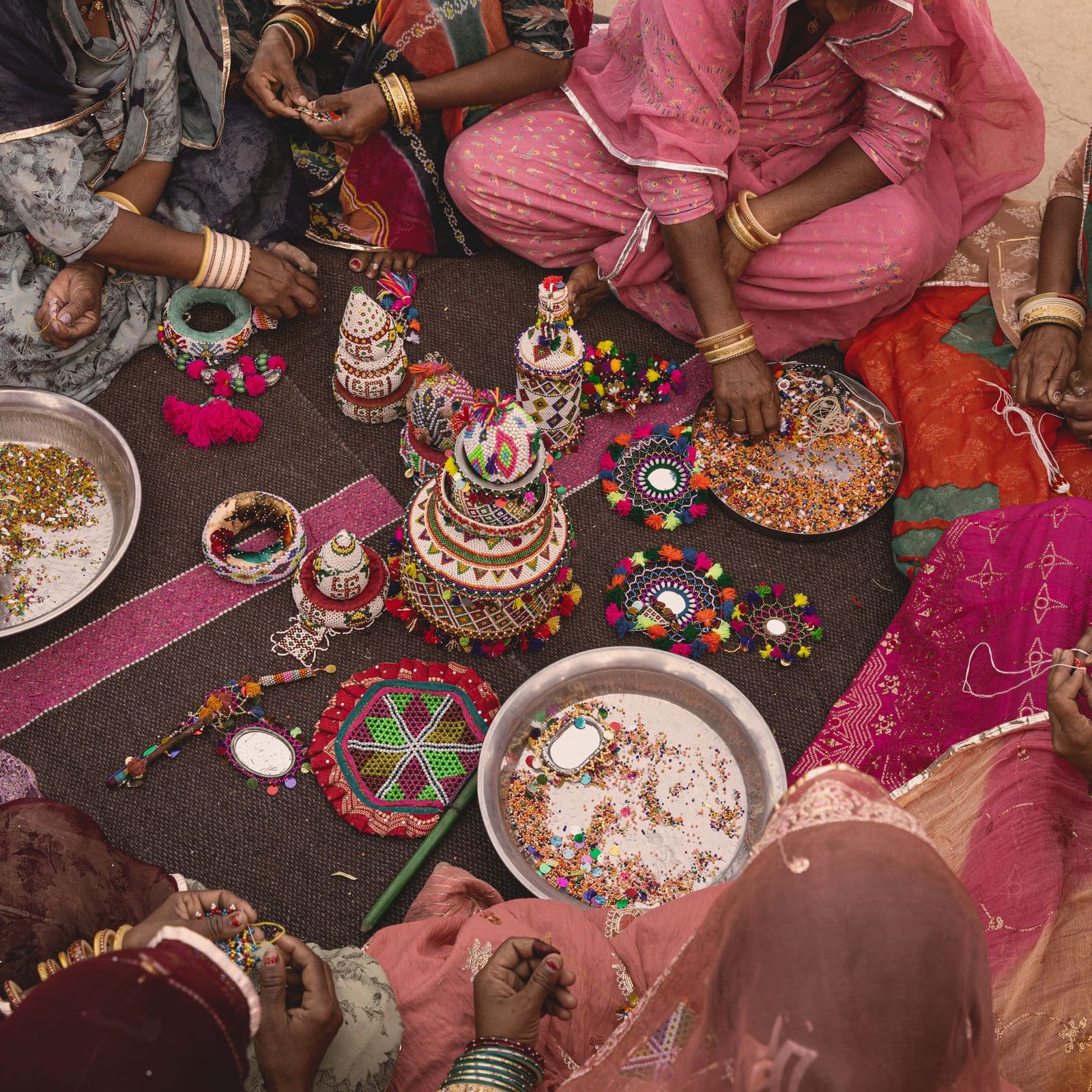 Vogue India Spotlights London Craft Week’s Venetian Beads Reimagined in Rajasthan