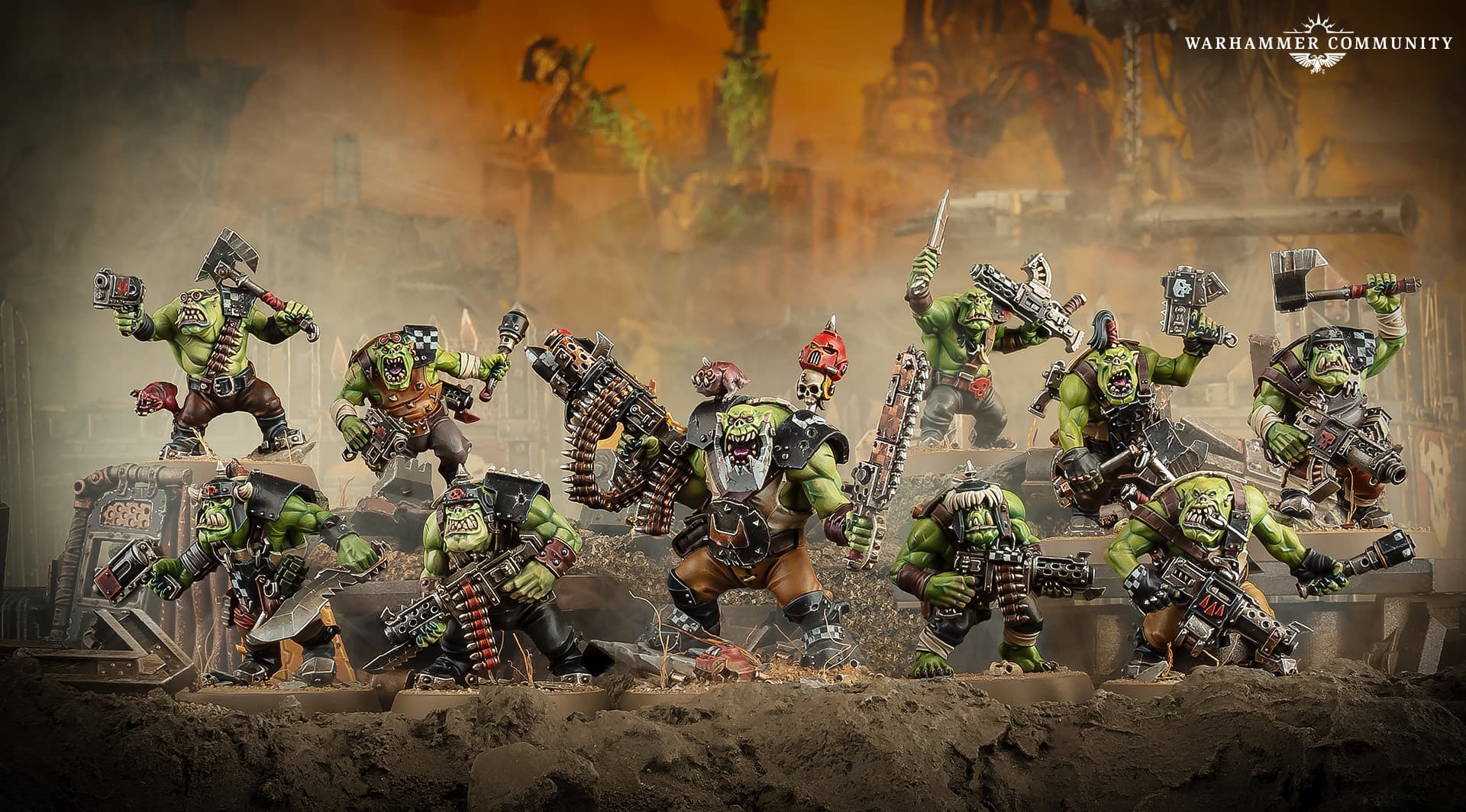 Warhammer 40k Orks get clearer ranks, bolder armor in Armageddon update